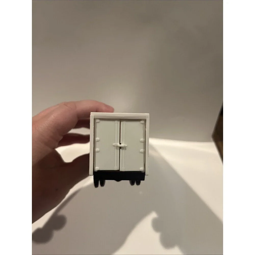 ERTL John Deere Semi Truck W/ Trailer Die Cast Farm And Opening Trailer Doors